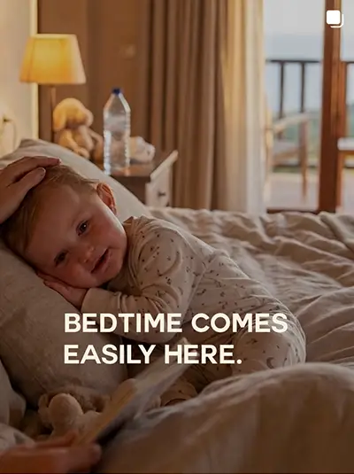 Visit our instagram post - bedtime comes easily at Caserío del Mirador bedtimes for babies and toddlers are easy at Caserio del Mirador